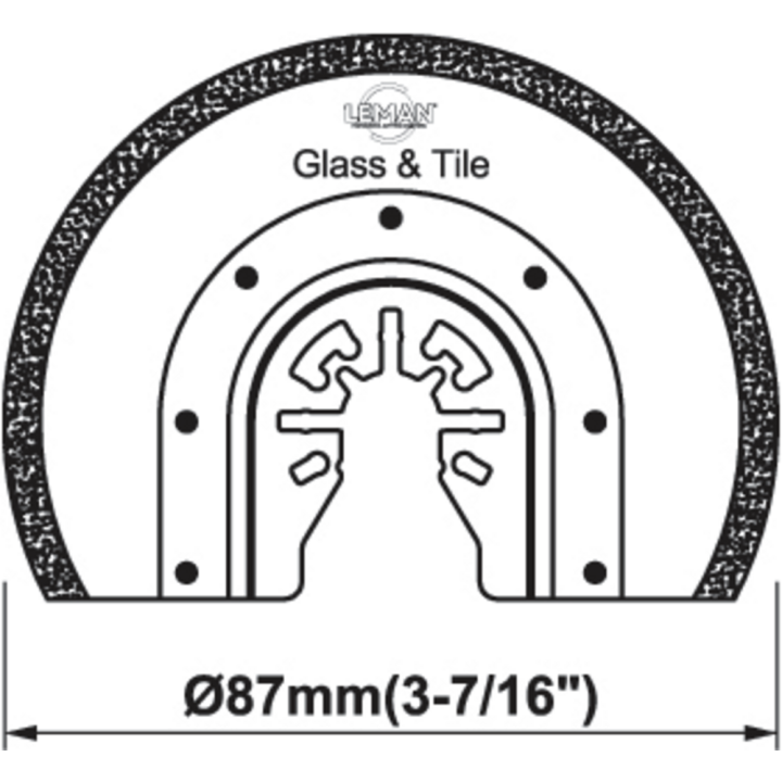 Lame de scie segment diamantÉe
