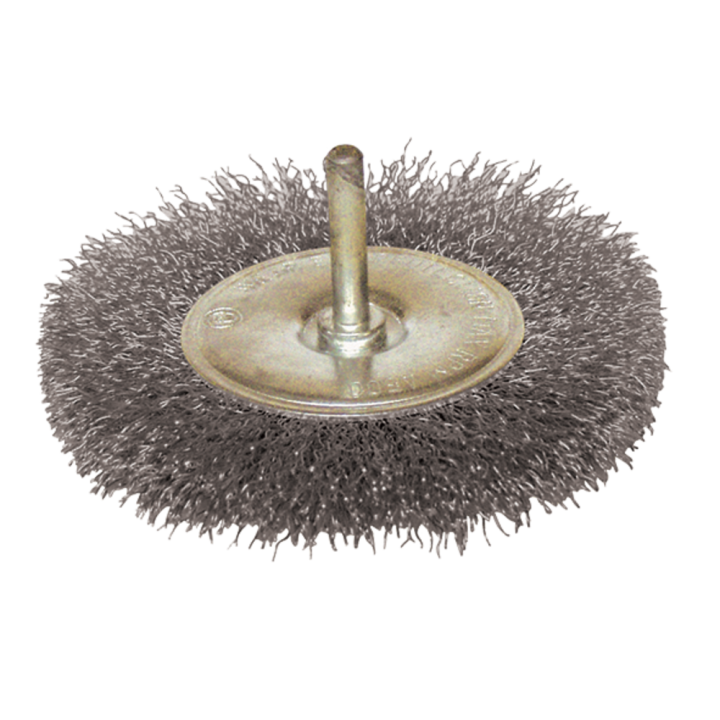 Brosse circulaire fil acier ondulÉ