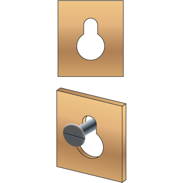 MÈche pour rainure en t