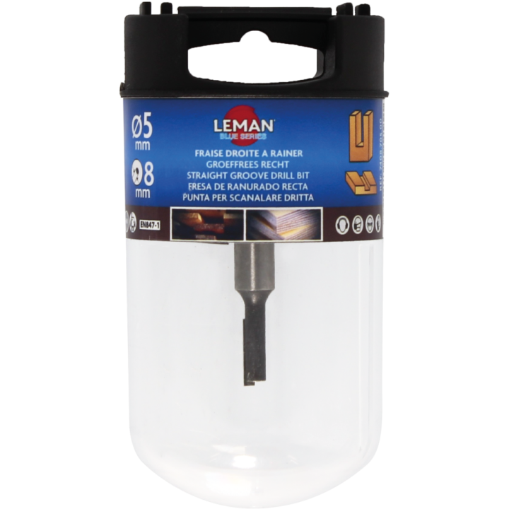 Fraise droite a rainer