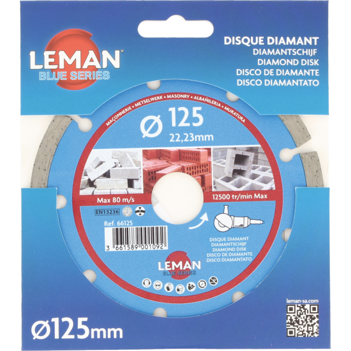 Lot de deux disques diamants