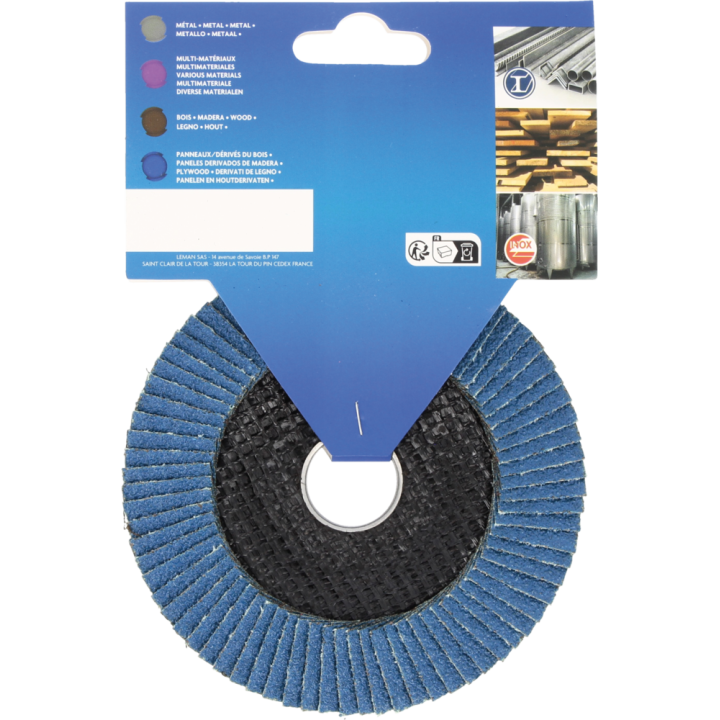 Disque À lamelles bombÉ zirconium