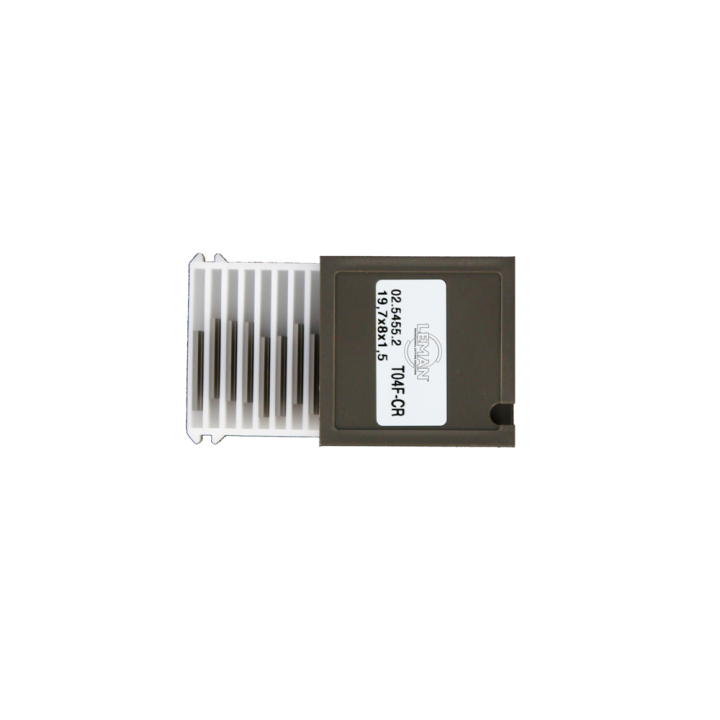 Mini plaquettes carbure 40 rainurÉe sur grande face