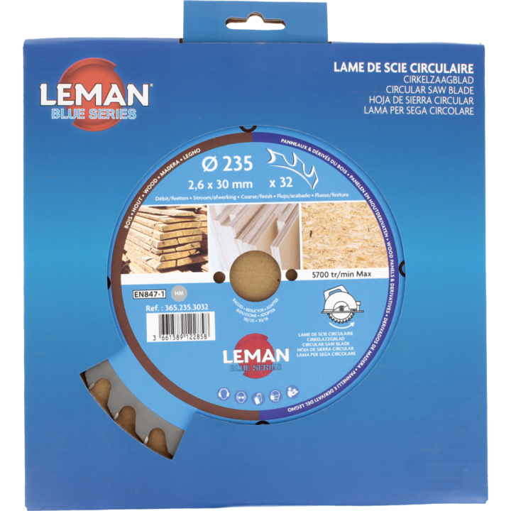 Lame de scie circulaire pour machines portatives