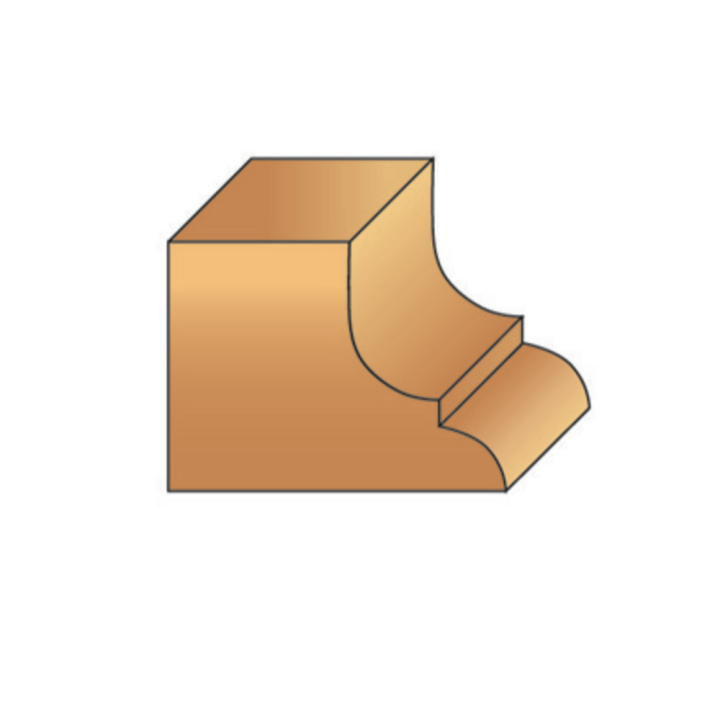 MÈche pour moulures dÉcoratives + guide