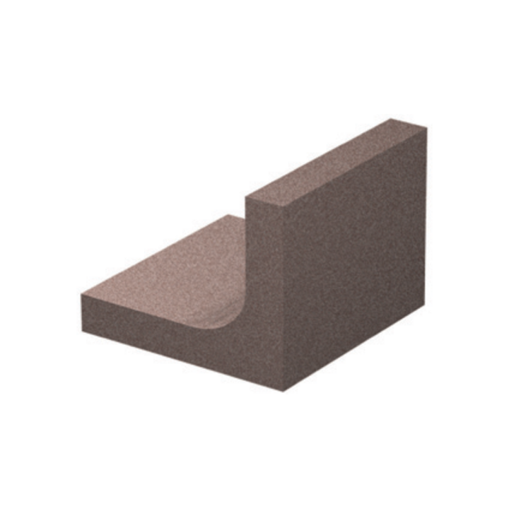 MÈche À gorge + guide supÉrieur  delrin