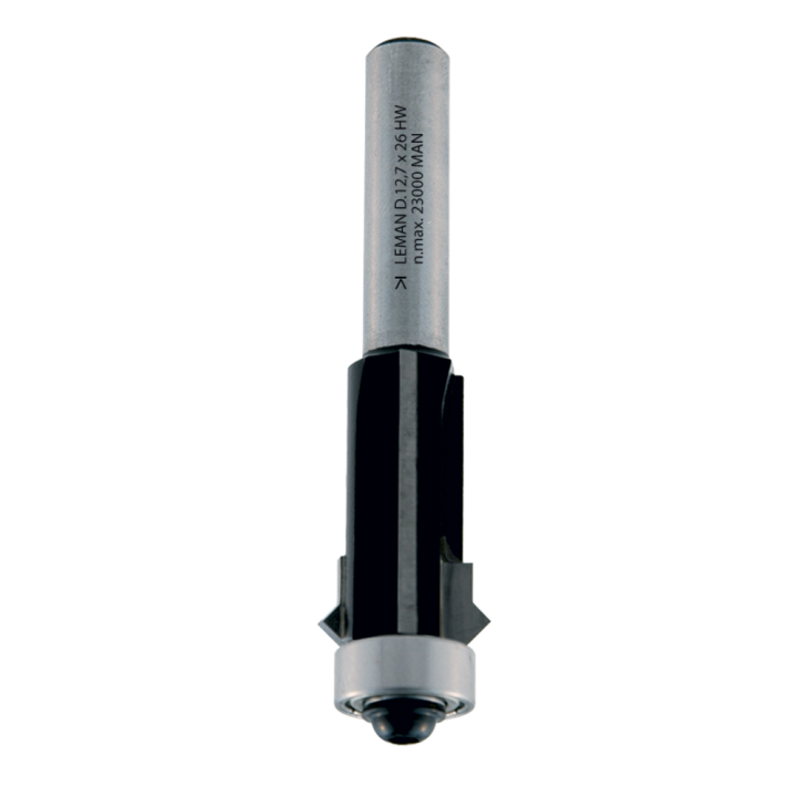 MÈche d'affleureuse avec joint en  v  + guide