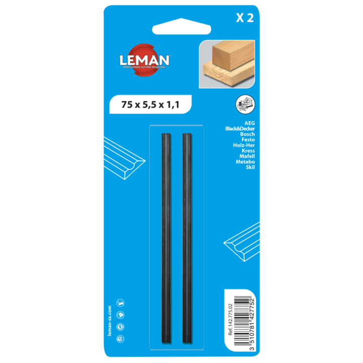 Cartes 2 fers de rabot rÉversibles