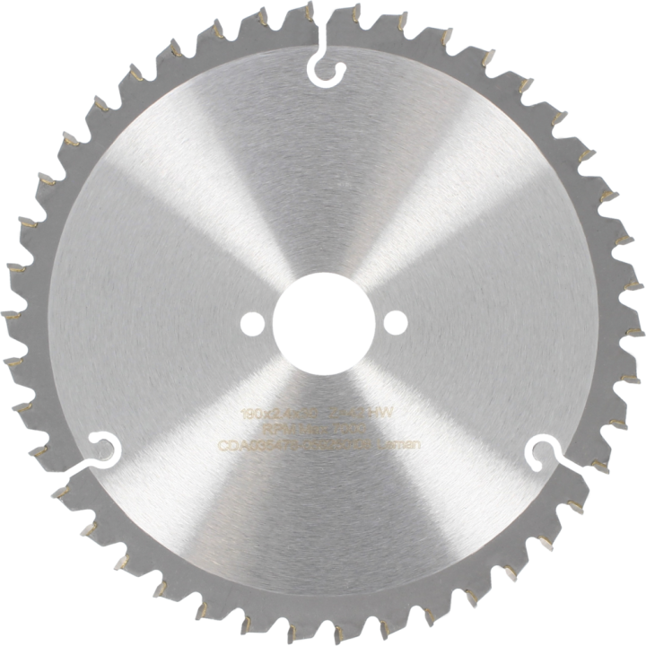 Lame de scir circualire pour machines portatives et À onglets