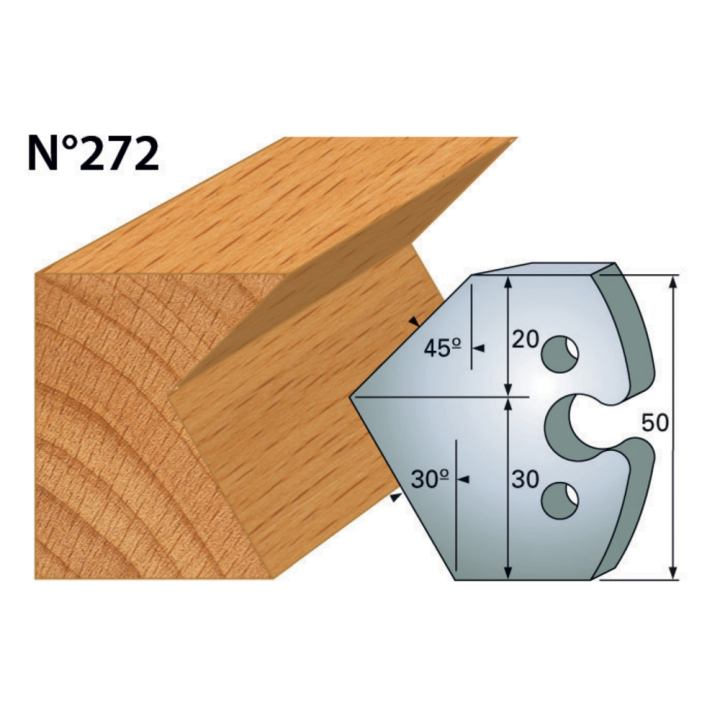 Jeux 2 fers hauteur 50 mm