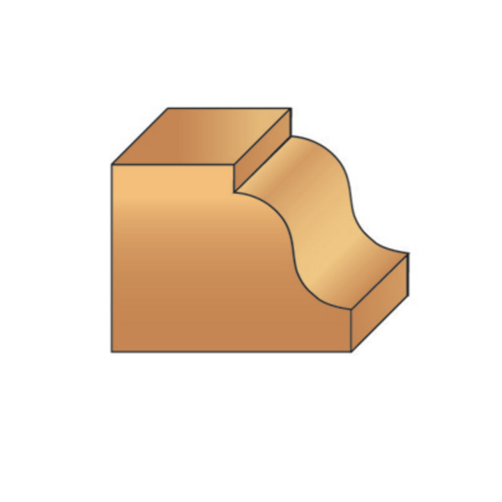 MÈche pour moulures dÉcoratives + guide