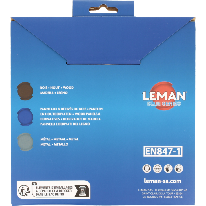 Lame de scir circualire pour machines portatives et À onglets