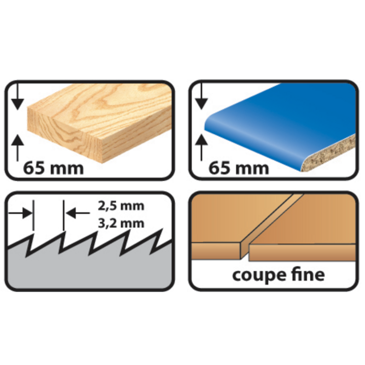 Lame de scie sauteuse