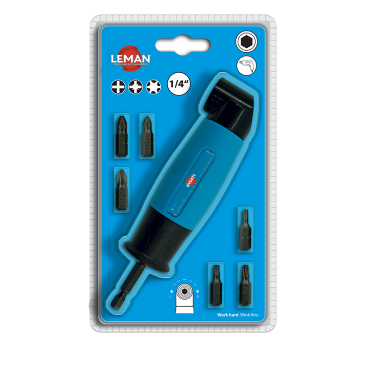 Renvoi d'angle + embouts - 7 piÈces