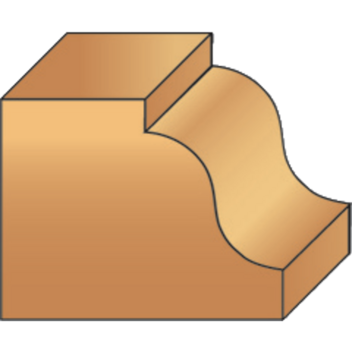 MÈche pour moulures dÉcoratives + guide