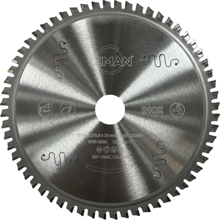Lame circulaire cermet pour machines portatives sur batterie