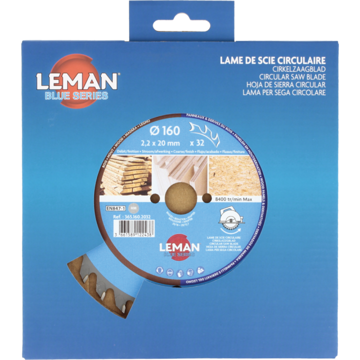 Lame de scie circulaire pour machines portatives