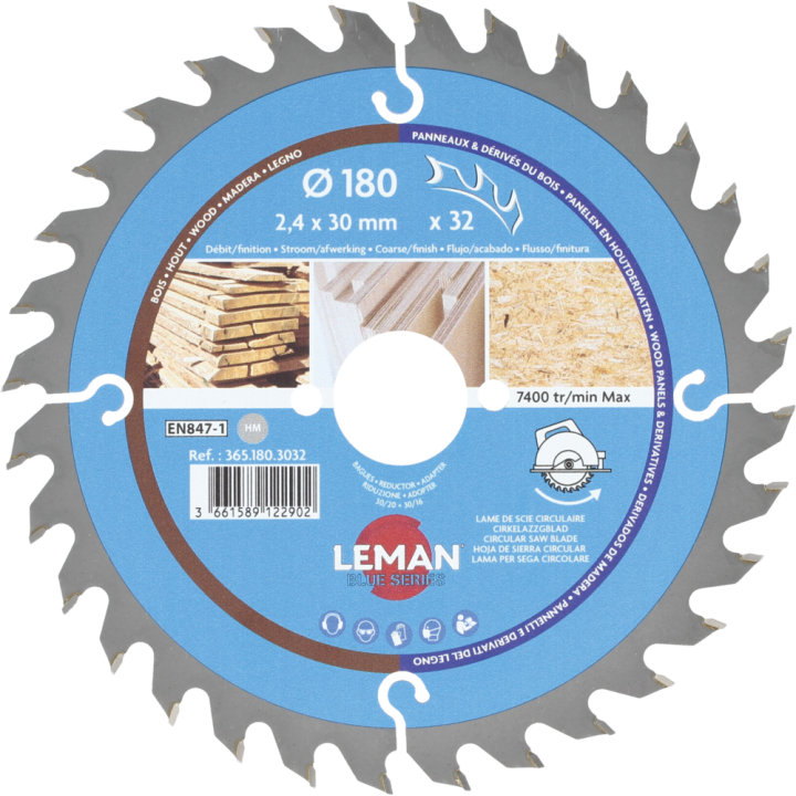 Lame de scie circulaire pour machines portatives