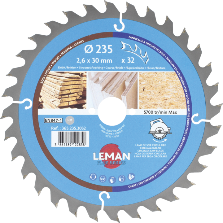 Lame de scie circulaire pour machines portatives