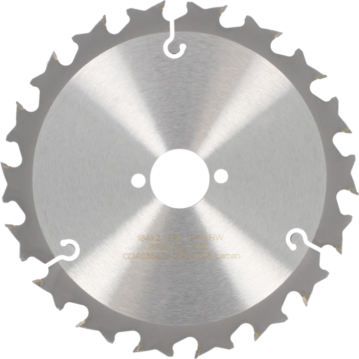 Lame de scie circulaire pour machines portatives et stationnaires sur table