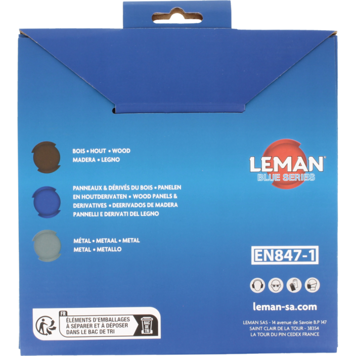Lame de scie circulaire pour machines portatives et stationnaires sur table