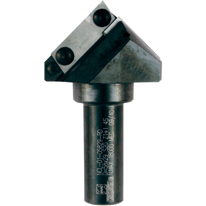 Porte-outils à 45