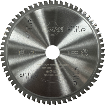 Lame circulaire cermet pour machines portatives sur batterie