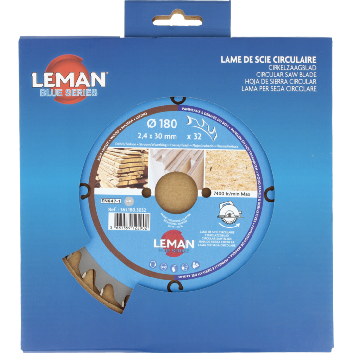 Lame de scie circulaire pour machines portatives