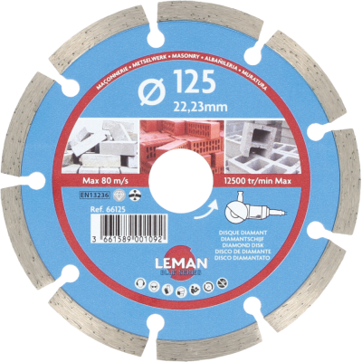 Disque diamant travaux de maçonnerie