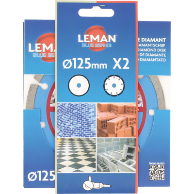 Lot de deux disques diamants
