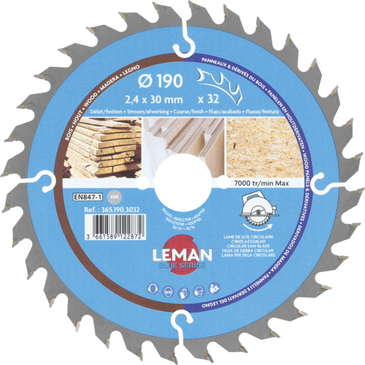 Lame de scie circulaire pour machines portatives