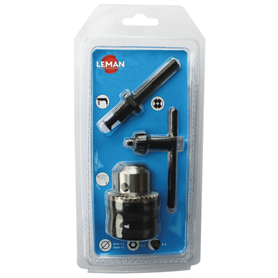 Kit mandril + llave + adaptadores sds+spit