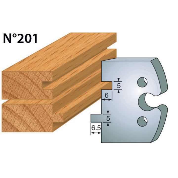 Cuchillas altura 50 mm