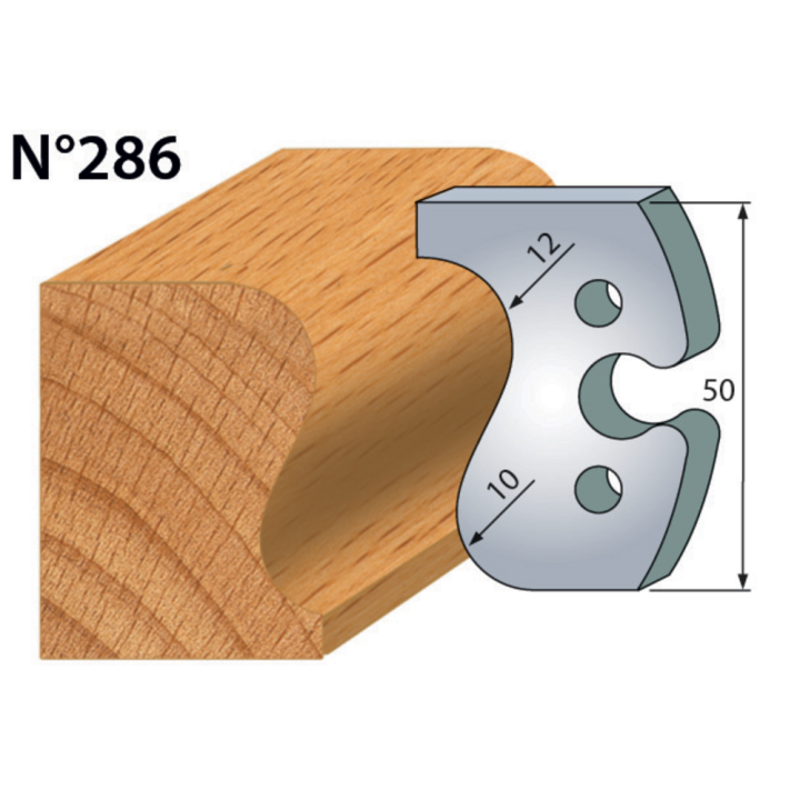 Cuchillas altura 50 mm