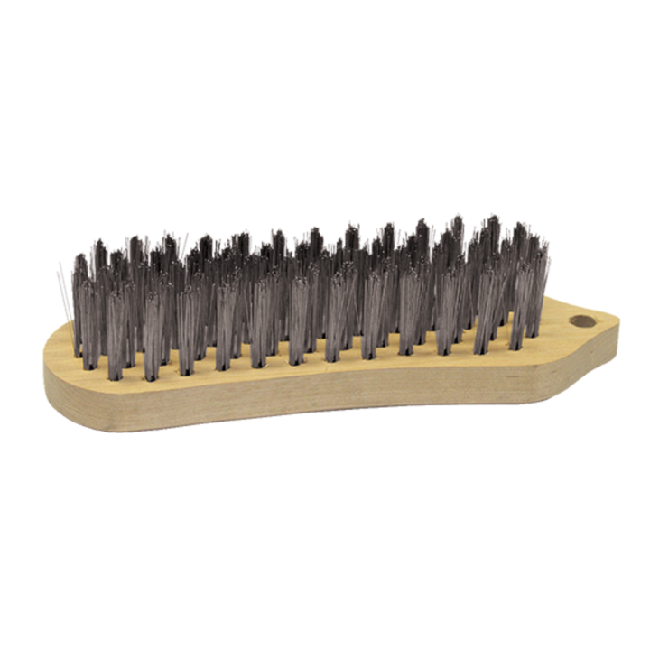 Cepillo hilo acero de madera forma violÍn