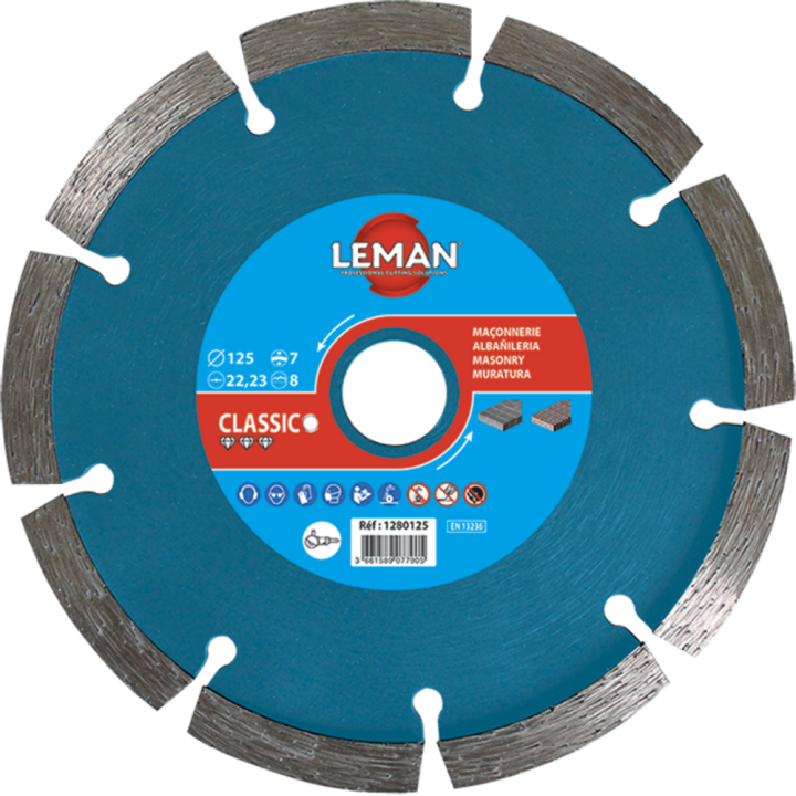 Disco diamante segmentado para quitar juntas