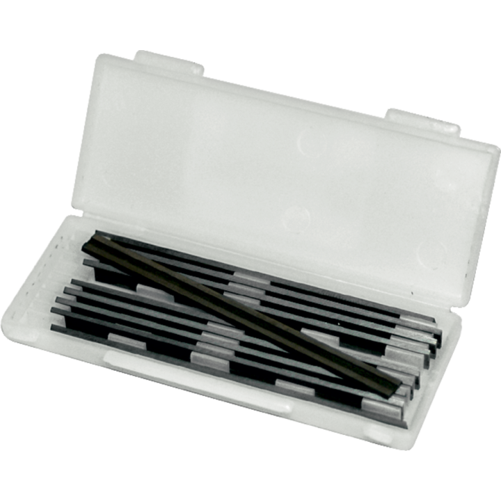 10 cuchillas metal duro reversibles