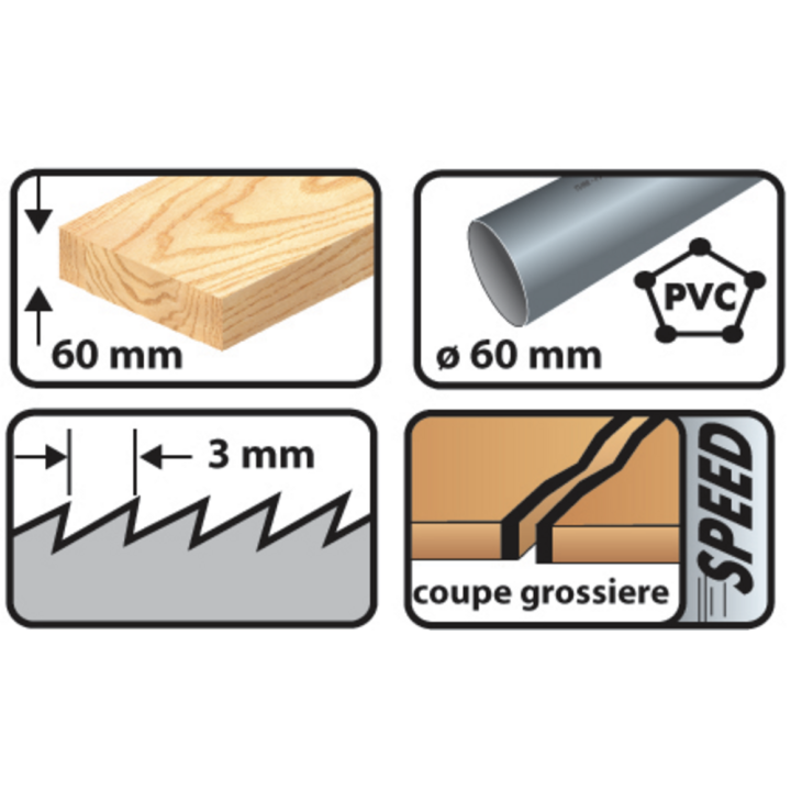 Hoja de sierra de calar