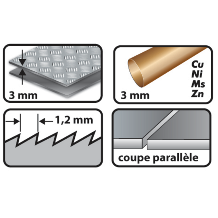 Hoja de sierra de calar