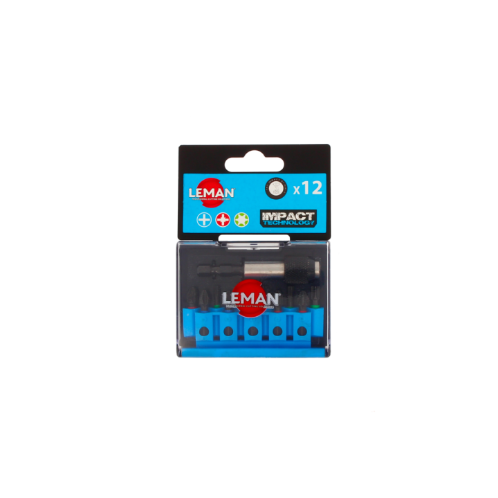 Coffret embouts impact 12 piÈces