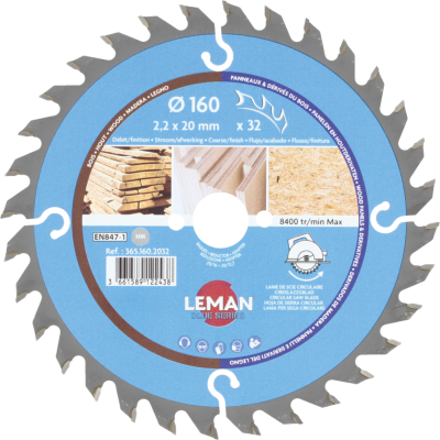 Lame de scie circulaire pour machines portatives