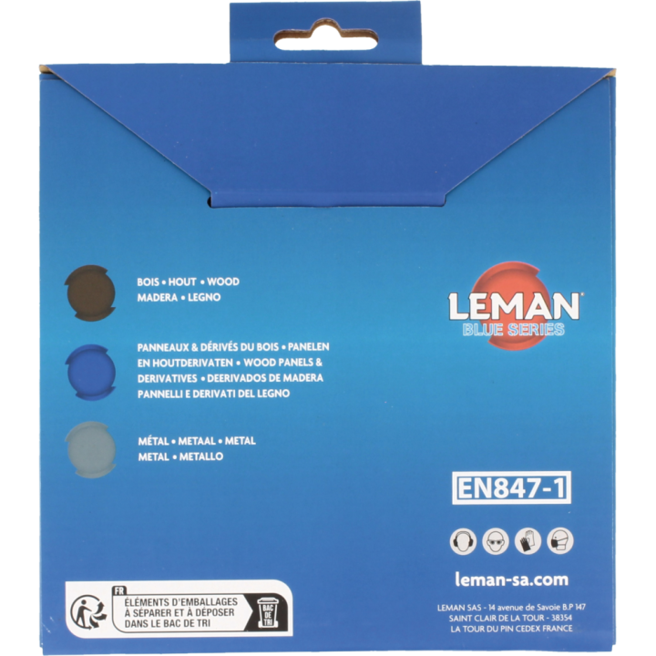 Lame de scie circulaire pour machines portatives et stationnaires sur table