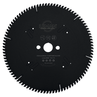 Lame circulaire pour mÉtaux non-ferreux