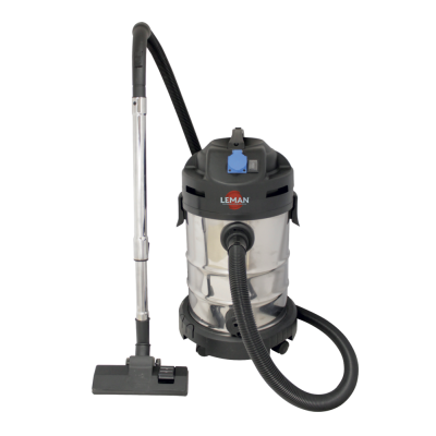 stainless steel  wet & dry vacuum cleaner blower with synchronized socket 30 l