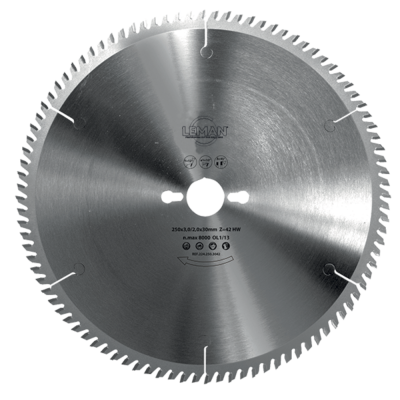 Zaagblad voor het op maat zagen van houtplaten