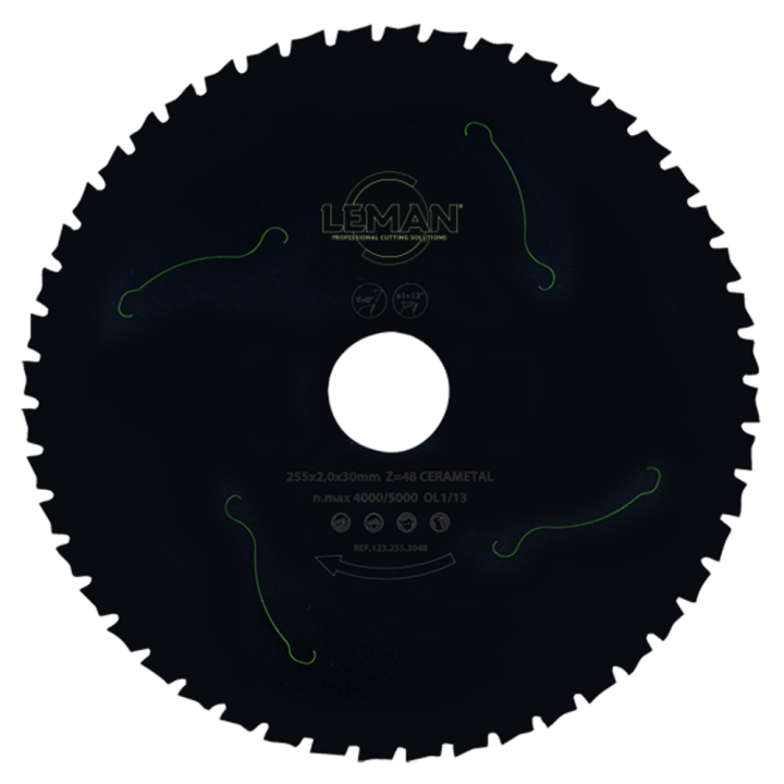 Lame circulaire cÉra-mÉtal multi-matÉriaux