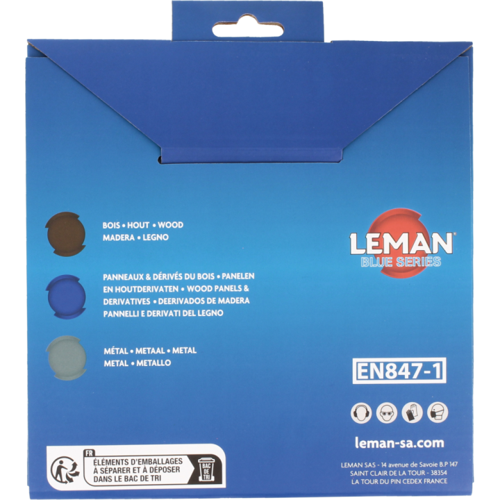 Lame de scie circulaire pour machines portatives et stationnaires sur table