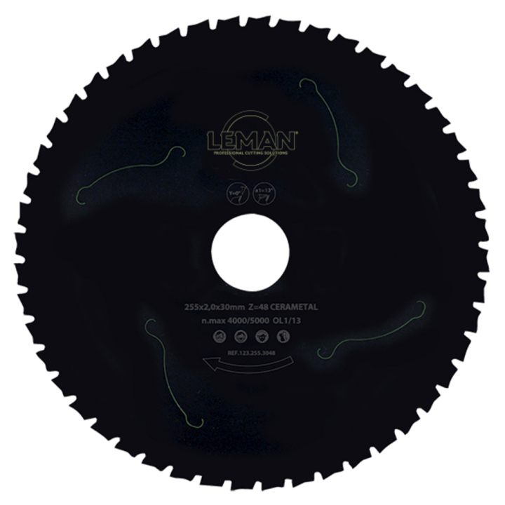 Lame circulaire cÉra-mÉtal multi-matÉriaux