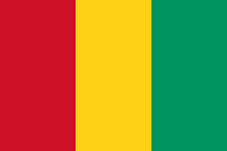 La bandera de Guinea