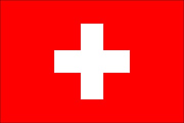 La bandera de suiza